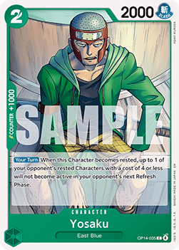 Yosaku (OP14-035) - The Azure Sea's Seven (Common) [OP14-035] - Cards Beyond