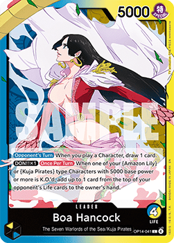 Boa Hancock (OP14-041) (V.1) - The Azure Sea's Seven (Leader) [OP14-041] - Cards Beyond