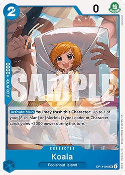 Koala (OP14-046) - The Azure Sea's Seven (Uncommon) [OP14-046] - Cards Beyond