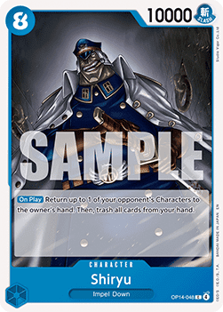 Shiryu (OP14-048) - The Azure Sea's Seven (Common) [OP14-048] - Cards Beyond