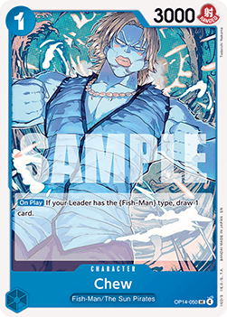 Chew (OP14-050) - The Azure Sea's Seven (Uncommon) [OP14-050] - Cards Beyond