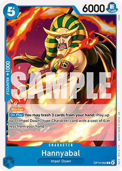 Hannyabal (OP14-052) - The Azure Sea's Seven (Common) [OP14-052] - Cards Beyond