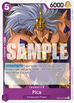 Pica (OP14-071) - The Azure Sea's Seven (Uncommon) [OP14-071] - Cards Beyond