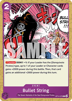 Bullet String (OP14-078) - The Azure Sea's Seven (Common) [OP14-078] - Cards Beyond