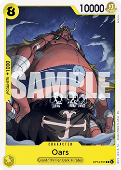 Oars (OP14-101) - The Azure Sea's Seven (Common) [OP14-101] - Cards Beyond