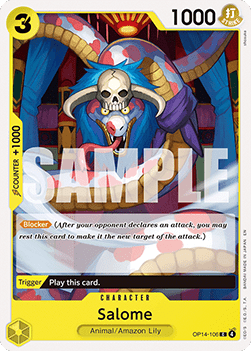 Salome (OP14-106) - The Azure Sea's Seven (Common) [OP14-106] - Cards Beyond