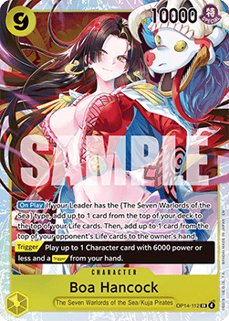 Boa Hancock (OP14-112) (V.1) - The Azure Sea's Seven (Super Rare) [OP14-112] - Cards Beyond