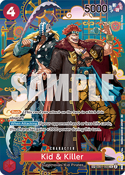 Kid & Killer (EB01-003) - The Azure Sea's Seven (Special Rare) [OP14-EB01-003] - Cards Beyond