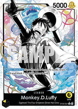 Monkey.D.Luffy (ST29-001) (V.2) - Starter Deck: Egghead (Alternate Art) [ST29-001] - Cards Beyond