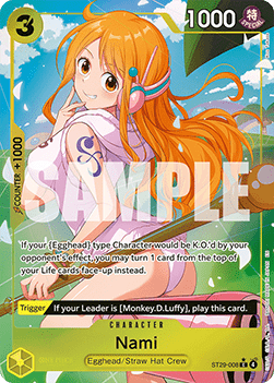 Nami (ST29-008) (V.2) - Starter Deck: Egghead (Alternate Art) [ST29-008] - Cards Beyond