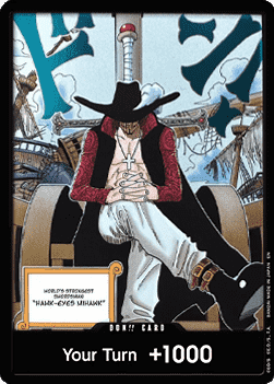 Don!! (OP14 - Dracule Mihawk) (V.1) - The Azure Sea's Seven (DON!!) - Cards Beyond