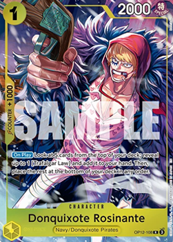 Donquixote Rosinante (OP12-108) (V.1) - Unnumbered Promos (Rare) [UP-OP12-108] - Cards Beyond