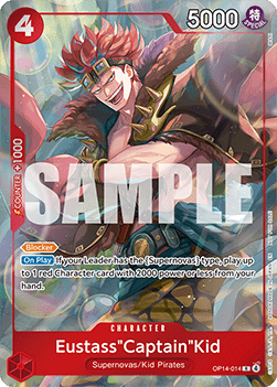 Eustass"Captain"Kid (OP14-014) (V.1) - Unnumbered Promos (Rare) [UP-OP14-014] - Cards Beyond