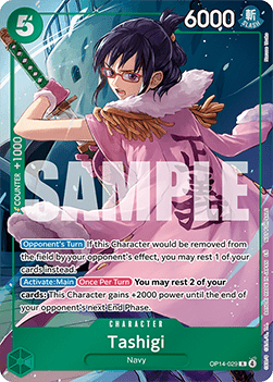 Tashigi (OP14-029) (V.1) - Unnumbered Promos (Rare) [UP-OP14-029] - Cards Beyond
