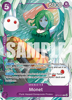 Monet (OP14-074) (V.1) - Unnumbered Promos (Rare) [UP-OP14-074] - Cards Beyond