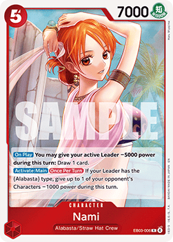Nami (EB03-006) (V.1) - Heroines Edition (Rare) [EB03-006] - Cards Beyond