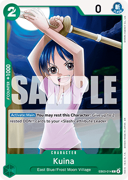Kuina (EB03-014) (V.1) - Heroines Edition (Common) [EB03-014] - Cards Beyond