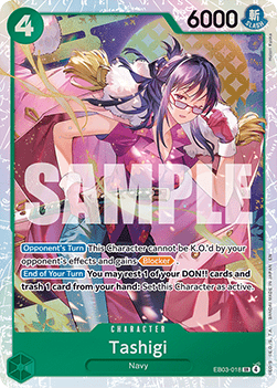 Tashigi (EB03-018) (V.1) - Heroines Edition (Super Rare) [EB03-018] - Cards Beyond