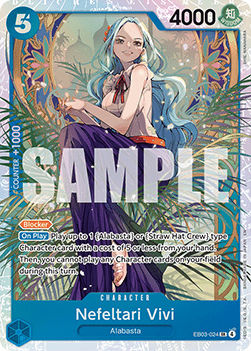 Nefeltari Vivi (EB03-024) (V.1) - Heroines Edition (Super Rare) [EB03-024] - Cards Beyond