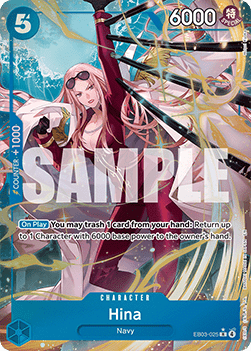 Hina (EB03-025) (V.2) - Heroines Edition (Alternate Art) [EB03-EB03-025] - Cards Beyond