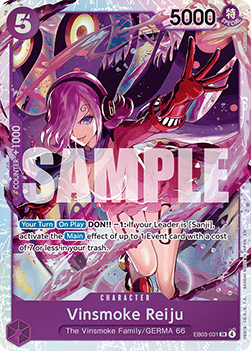 Vinsmoke Reiju (EB03-031) (V.1) - Heroines Edition (Super Rare) [EB03-031] - Cards Beyond