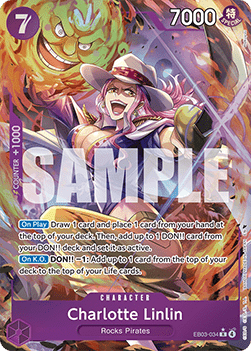 Charlotte Linlin (EB03-034) (V.2) - Heroines Edition (Alternate Art) [EB03-034] - Cards Beyond