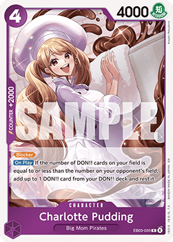 Charlotte Pudding (EB03-035) (V.1) - Heroines Edition (Rare) [EB03-035] - Cards Beyond