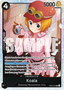Koala (EB03-042) (V.1) - Heroines Edition (Super Rare) [EB03-042] - Cards Beyond