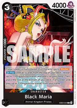 Black Maria (EB03-044) (V.1) - Heroines Edition (Common) [EB03-044] - Cards Beyond