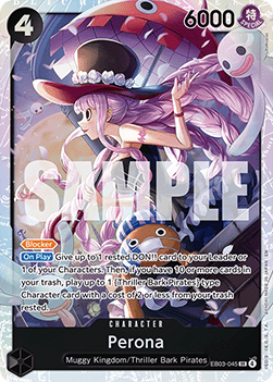 Perona (EB03-045) (V.1) - Heroines Edition (Super Rare) [EB03-045] - Cards Beyond
