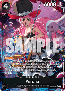 Perona (EB03-045) (V.2) - Heroines Edition (Alternate Art) [EB03-045] - Cards Beyond