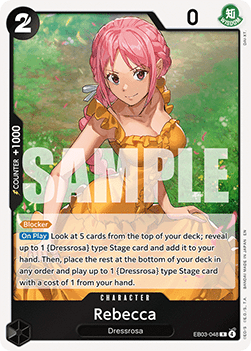 Rebecca (EB03-048) (V.1) - Heroines Edition (Rare) [EB03-048] - Cards Beyond