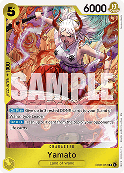 Yamato (EB03-057) (V.1) - Heroines Edition (Rare) [EB03-057] - Cards Beyond