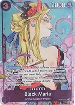 Black Maria (OP08-074) (V.2) - Unnumbered Promos (Super Rare) [UP-OP08-074] - Cards Beyond