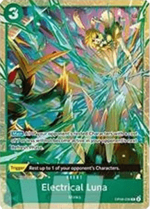 Electrical Luna (OP08-036) (V.1) - Unnumbered Promos (Rare) [UP-OP08-036] - Cards Beyond