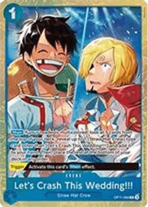 Let's Crash This Wedding!!! (OP11-060) (V.1) - Unnumbered Promos (Rare) [UP-OP11-060] - Cards Beyond