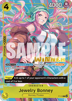 Jewelry Bonney (P-113) (V.2) - Promos (Promo) [P-113] - Cards Beyond