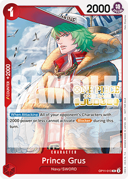 Prince Grus (OP11-013) (V.1) - Unnumbered Promos (Rare) [UP-OP11-013] - Cards Beyond