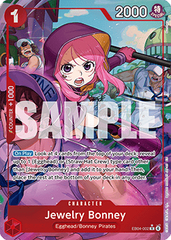 Jewelry Bonney (EB04-002) (V.2) - Adventure on Kami’s Island (Alternate Art) [OP15-EB04-002] - Cards Beyond