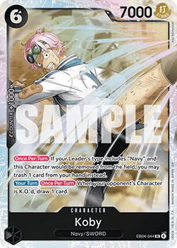 Koby (EB04-044) (V.1) - Adventure on Kami’s Island (Super Rare) [OP15-EB04-044] - Cards Beyond