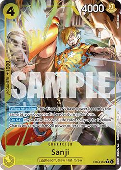 Sanji (EB04-052) (V.2) - Adventure on Kami’s Island (Alternate Art) [OP15-EB04-052] - Cards Beyond