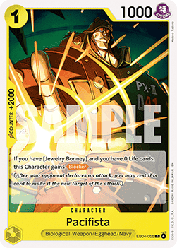 Pacifista (EB04-056) - Adventure on Kami’s Island (Common) [OP15-EB04-056] - Cards Beyond