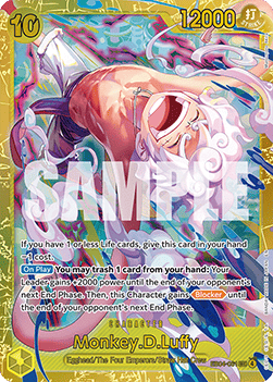 Monkey.D.Luffy (EB04-061) (V.1) - Adventure on Kami’s Island (Secret Rare) [OP15-EB04-061] - Cards Beyond