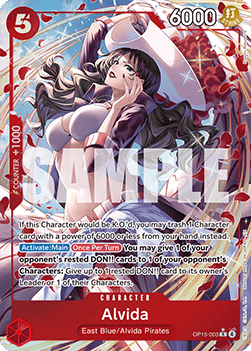 Alvida (OP15-003) (V.2) - Adventure on Kami’s Island (Alternate Art) [OP15-003] - Cards Beyond