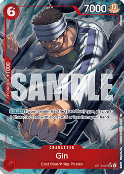 Gin (OP15-007) (V.2) - Adventure on Kami’s Island (Alternate Art) [OP15-007] - Cards Beyond