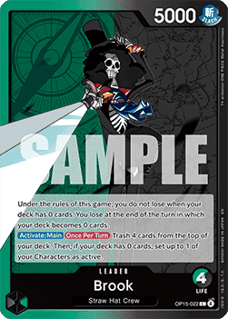 Brook (OP15-022) (V.1) - Adventure on Kami’s Island (Leader) [OP15-022] - Cards Beyond