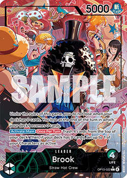 Brook (OP15-022) (V.2) - Adventure on Kami’s Island (Alternate Art) [OP15-022] - Cards Beyond