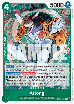 Arlong (OP15-023) - Adventure on Kami’s Island (Rare) [OP15-023] - Cards Beyond