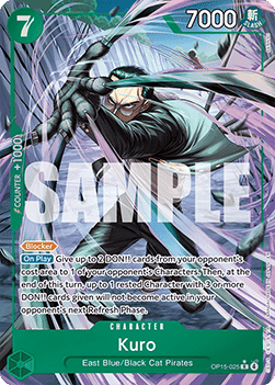Kuro (OP15-025) (V.2) - Adventure on Kami’s Island (Alternate Art) [OP15-025] - Cards Beyond