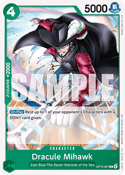 Dracule Mihawk (OP15-027) - Adventure on Kami’s Island (Common) [OP15-027] - Cards Beyond